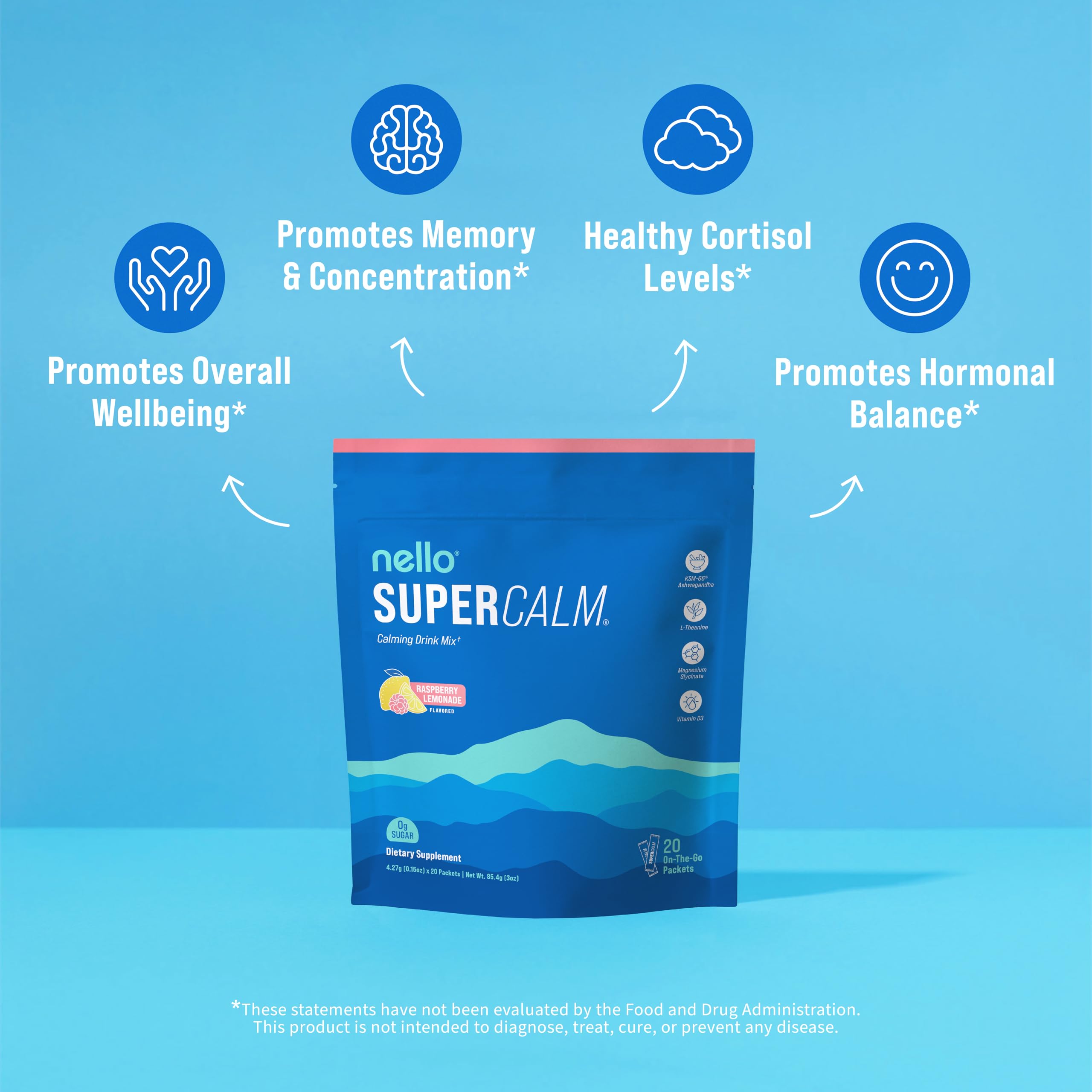 Nello Supercalm Powdered Drink Mix